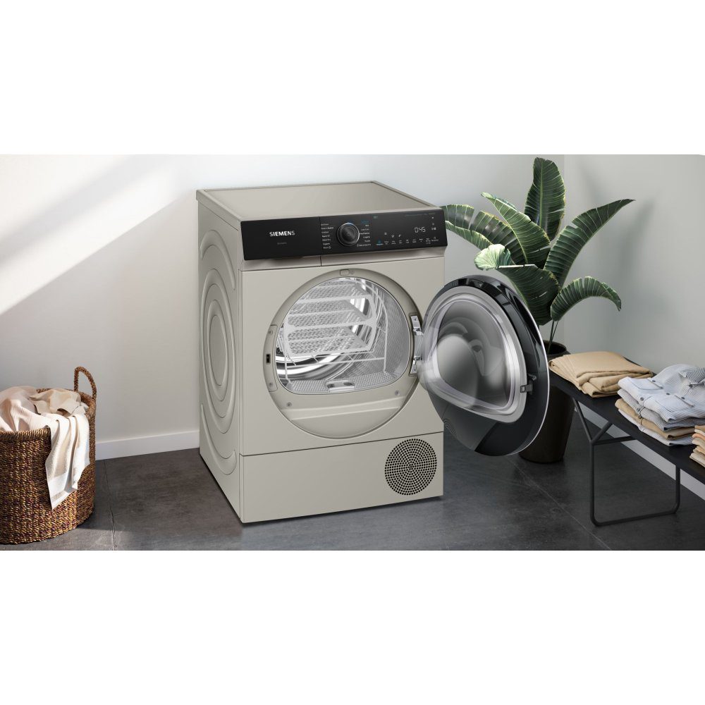 Siemens 9kg IQ-500 Heat Pump Condenser Dryer WQ46H2DXGB - Silver Siemens 9kg IQ-500 Heat Pump Condenser Dryer WQ46H2DXGB - Silver