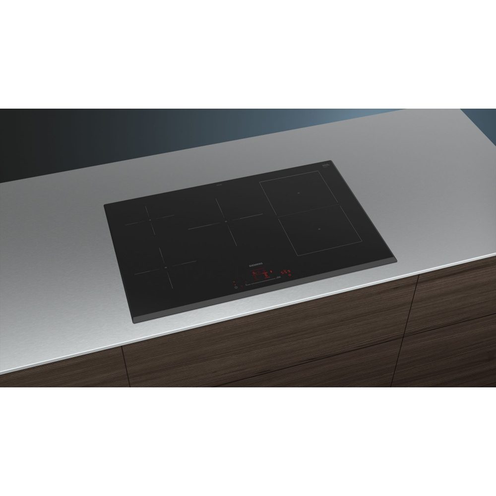 Siemens 80cm IQ-500 CombiZone Induction Hob ED851HWB1E - Black Siemens 80cm IQ-500 CombiZone Induction Hob ED851HWB1E - Black