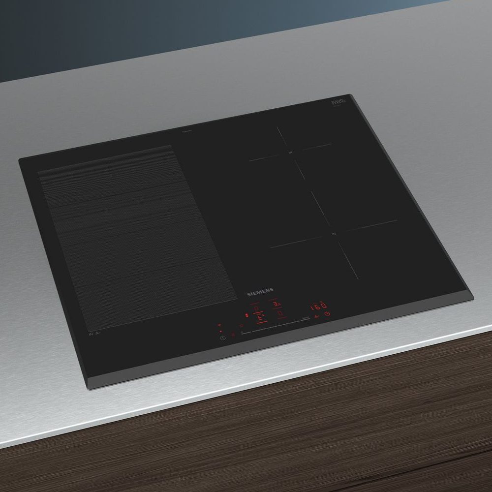 Siemens 60cm IQ-700 Flex Induction Hob EX651HEC1E - Black Siemens 60cm IQ-700 Flex Induction Hob EX651HEC1E - Black