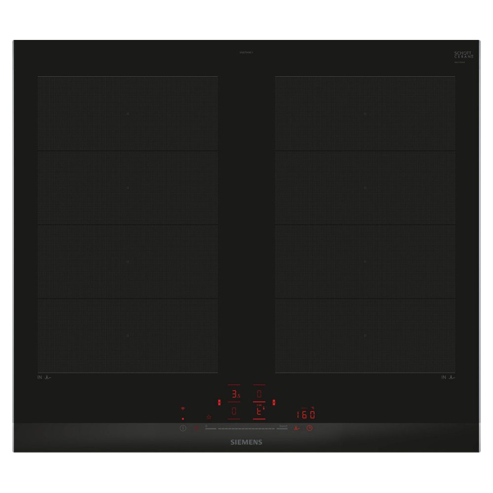 Siemens  IQ-700 60cm 4 Zone Flex Induction Hob EX675HXC1E - Black