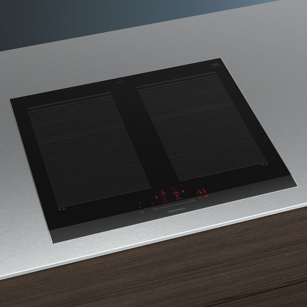 Siemens IQ-700 60cm 4 Zone Flex Induction Hob EX675HXC1E - Black Siemens IQ-700 60cm 4 Zone Flex Induction Hob EX675HXC1E - Black
