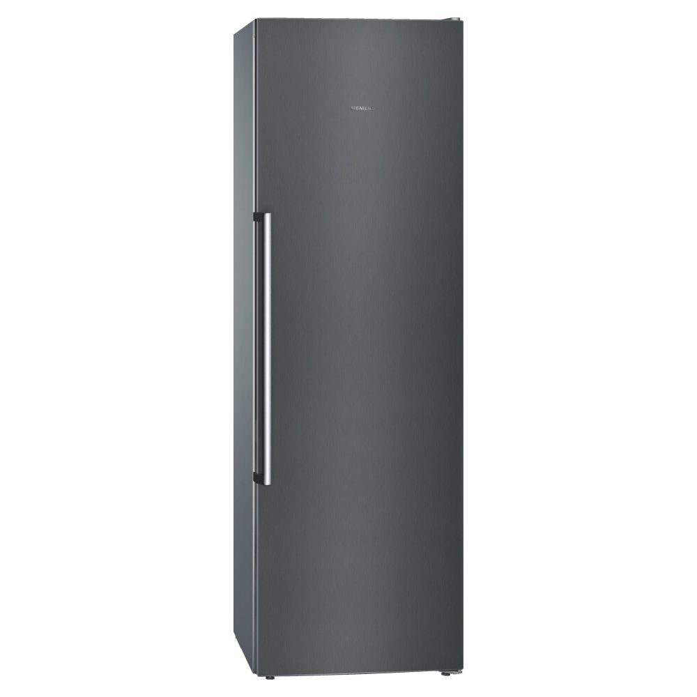 Siemens  IQ-500 60cm Freestanding Frost Free Freezer GS36NAXEP - Black Steel