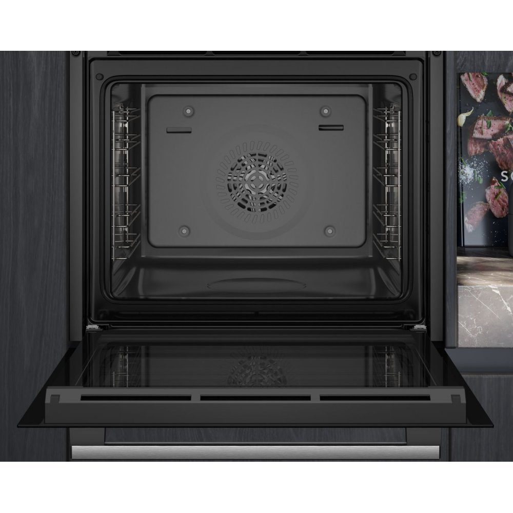 Siemens IQ-500 Multifunction Single Oven HB537GBS3B - Stainless Steel Siemens IQ-500 Multifunction Single Oven HB537GBS3B - Stainless Steel