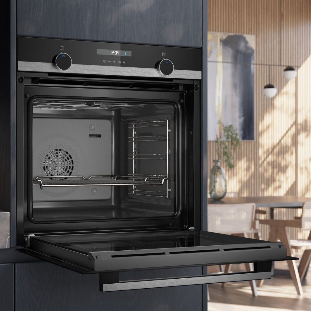 Siemens IQ-500 Multifunction Single Oven HB537GBS3B - Stainless Steel Siemens IQ-500 Multifunction Single Oven HB537GBS3B - Stainless Steel