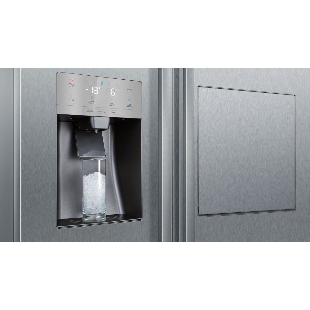 Siemens IQ-500 American Fridge Freezer With Ice & Water And Homebar KA93GAIDP - Stainless Steel Siemens IQ-500 American Fridge Freezer With Ice & Water And Homebar KA93GAIDP - Stainless Steel