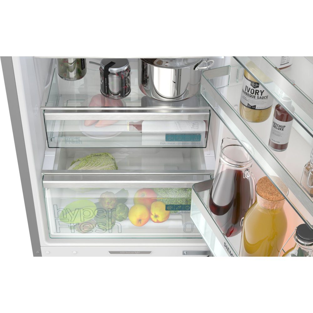 Siemens IQ-500 60cm Freestanding Frost Free Fridge Freezer KG39NAIAU - Stainless Steel Siemens IQ-500 60cm Freestanding Frost Free Fridge Freezer KG39NAIAU - Stainless Steel