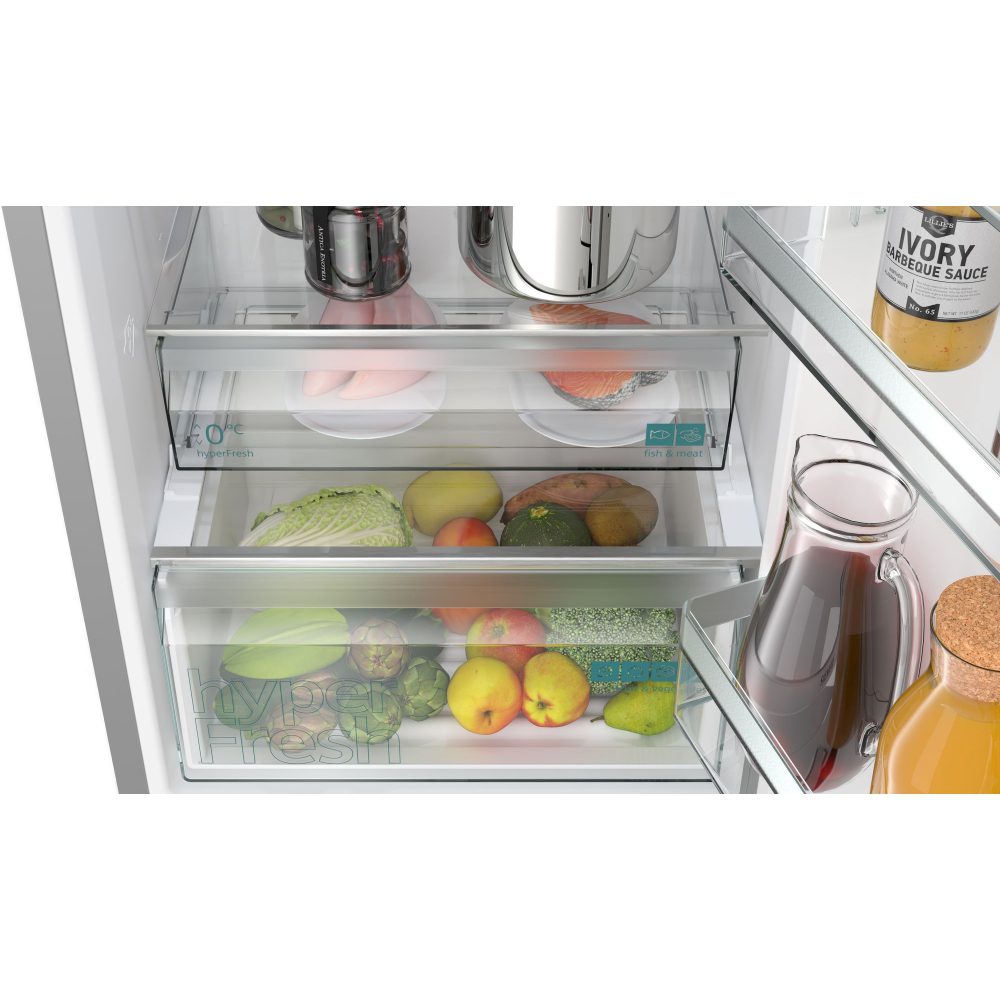 Siemens IQ-300 60cm Frost Free Fridge Freezer KG39NXIBF - Stainless Steel Siemens IQ-300 60cm Frost Free Fridge Freezer KG39NXIBF - Stainless Steel