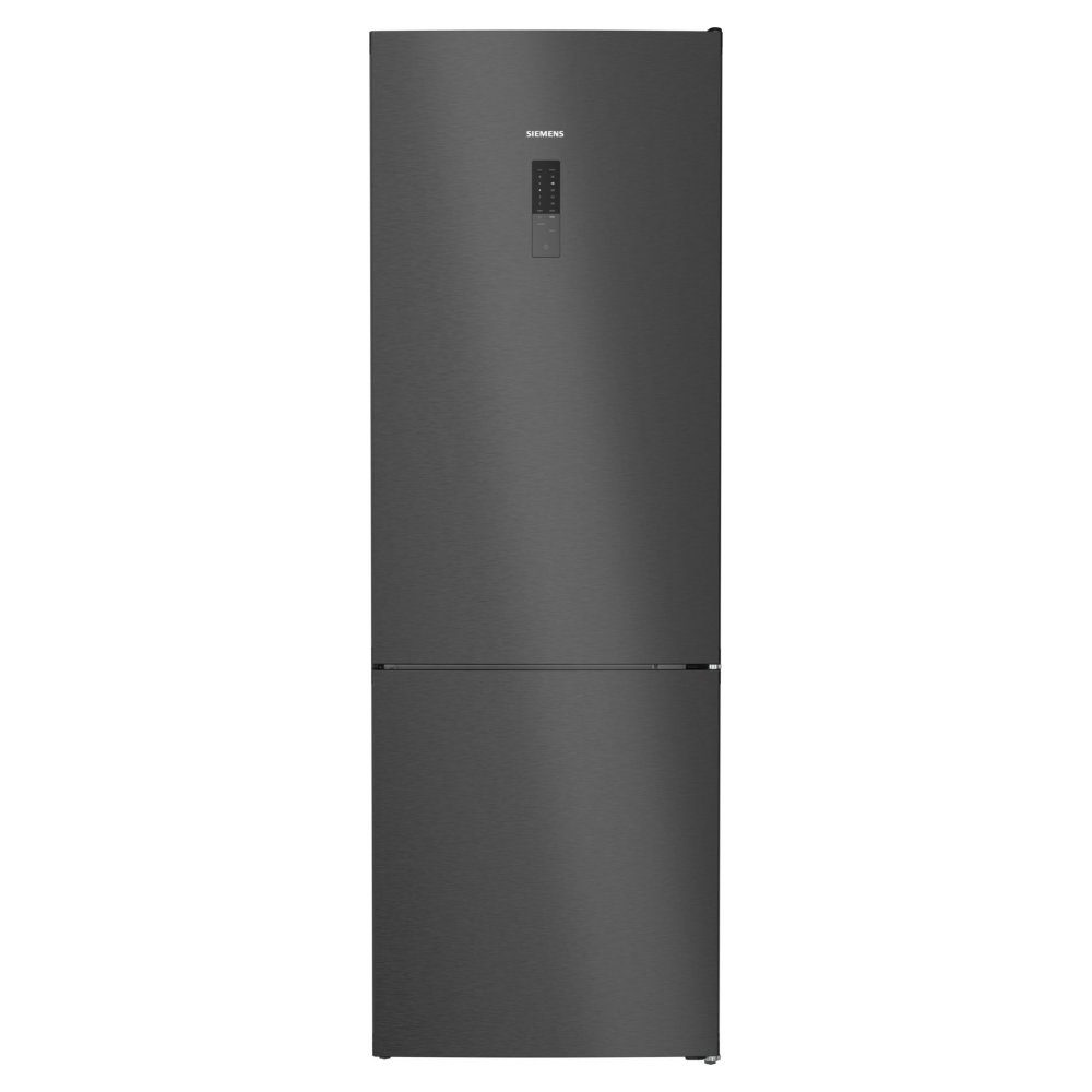 Siemens  IQ-300 70cm Freestanding Frost Free Fridge Freezer KG49NXXCF - Black Steel