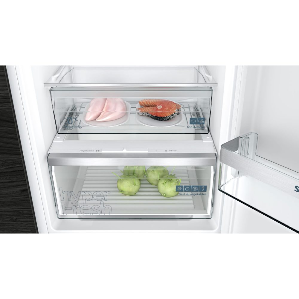 Siemens 177cm IQ-300 Integrated 60/40 Frost Free Fridge Freezer KI86NVFE0G Siemens 177cm IQ-300 Integrated 60/40 Frost Free Fridge Freezer KI86NVFE0G
