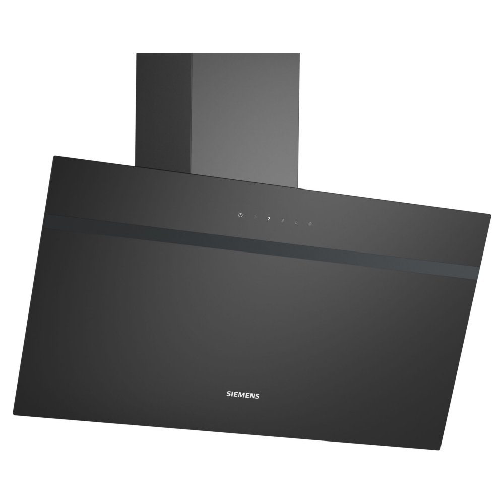 Siemens  IQ-100 80cm Angled Chimney Hood LC85KDK60B - Black