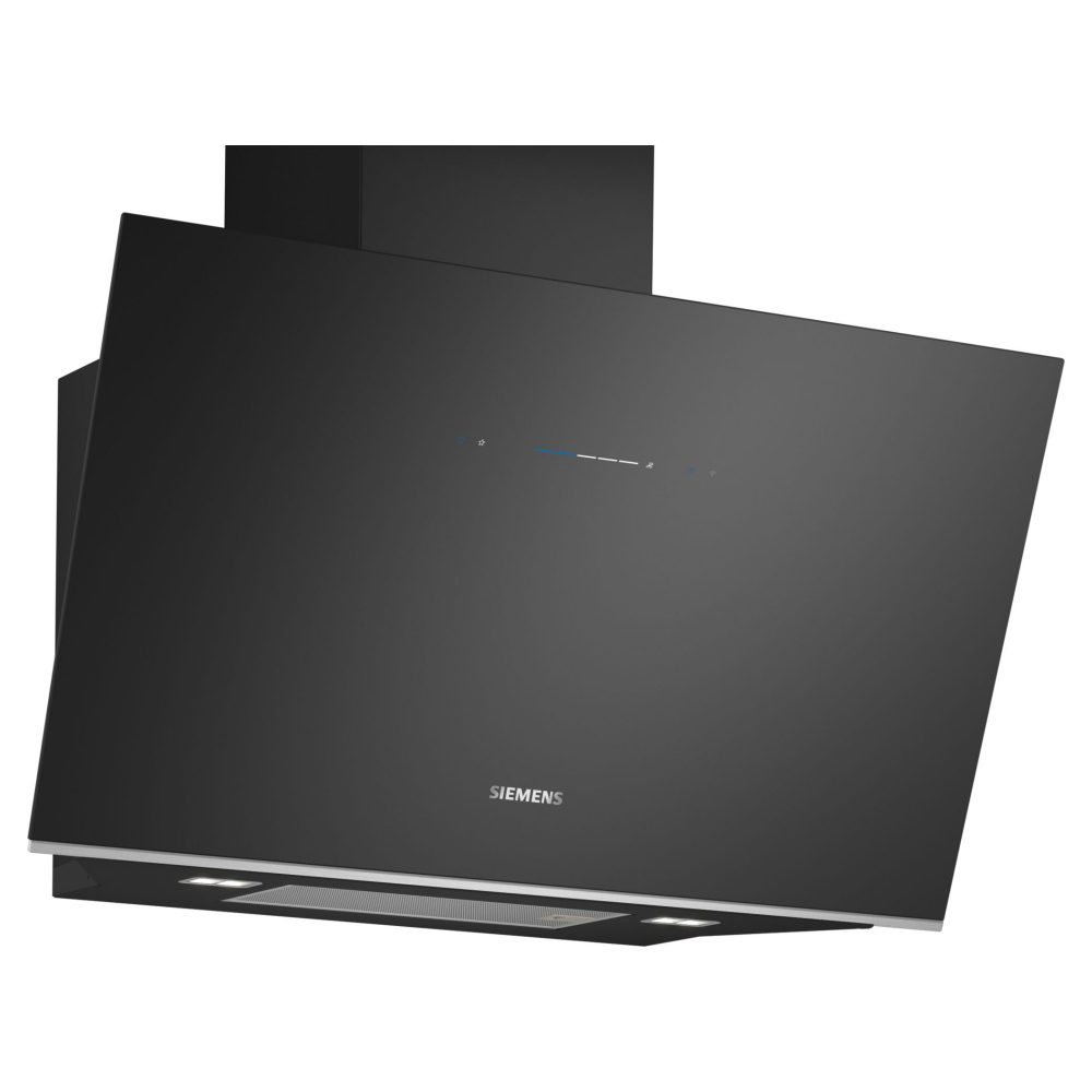 Siemens  IQ-700 90cm Angled Chimney Hood LC91KLT60B - Black