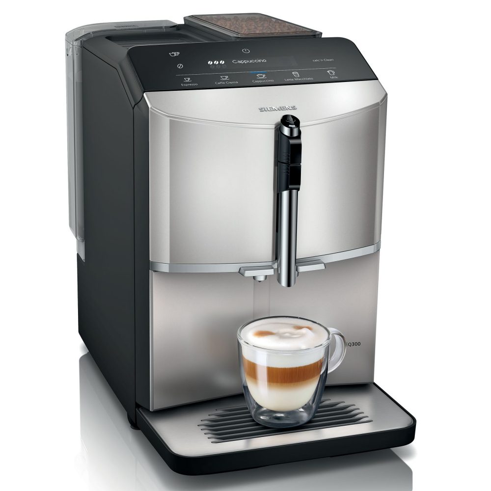 Siemens  EQ300 Fully Automatic Freestanding Coffee Machine TF303G07 - Silver