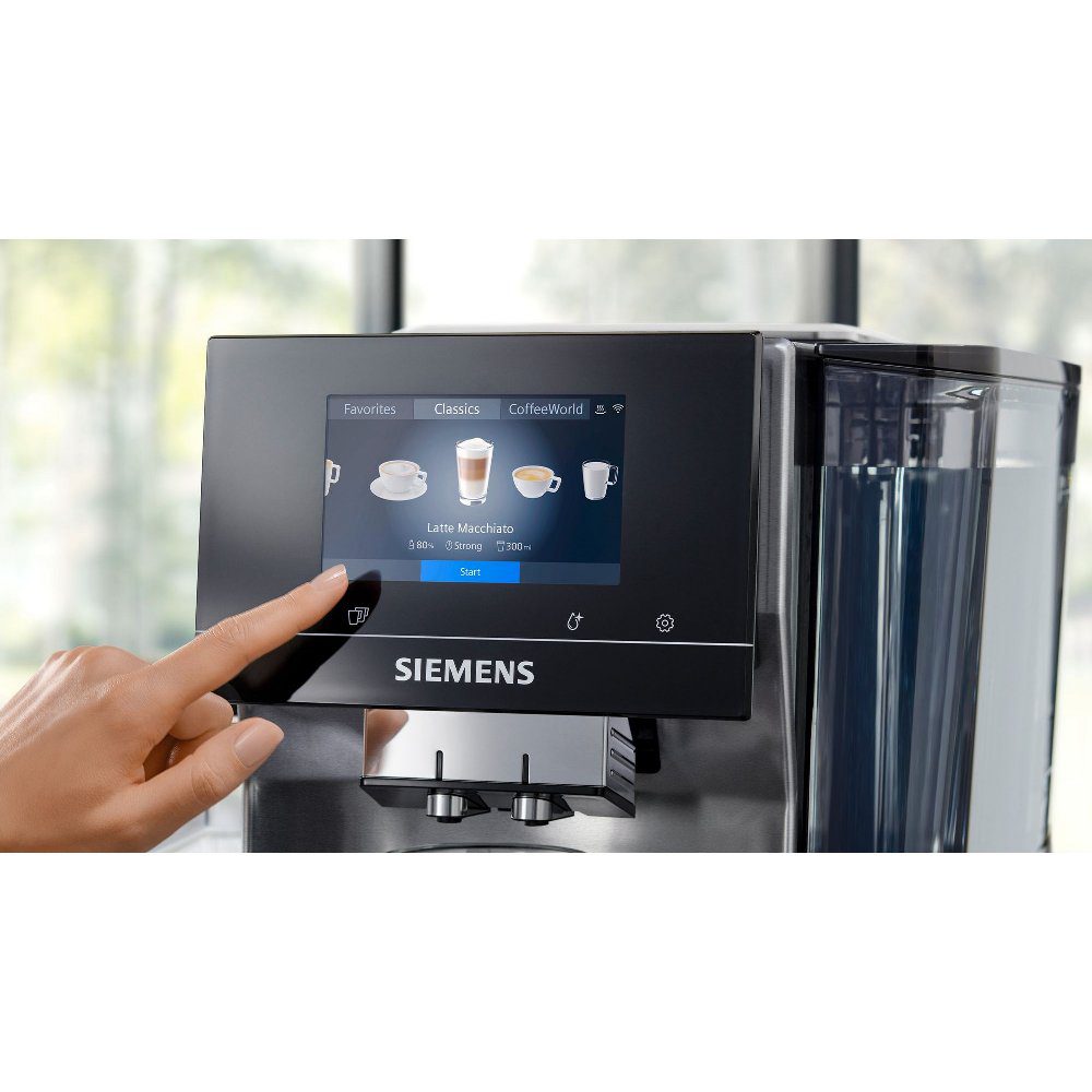 Siemens EQ700H Fully Automatic Freestanding Coffee Machine TQ717GB3 - Stainless Steel Siemens EQ700H Fully Automatic Freestanding Coffee Machine TQ717GB3 - Stainless Steel