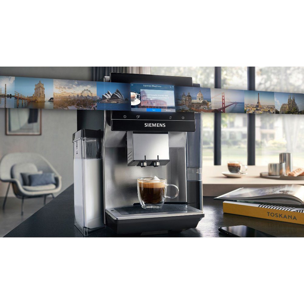 Siemens EQ700H Fully Automatic Freestanding Coffee Machine TQ717GB3 - Stainless Steel Siemens EQ700H Fully Automatic Freestanding Coffee Machine TQ717GB3 - Stainless Steel