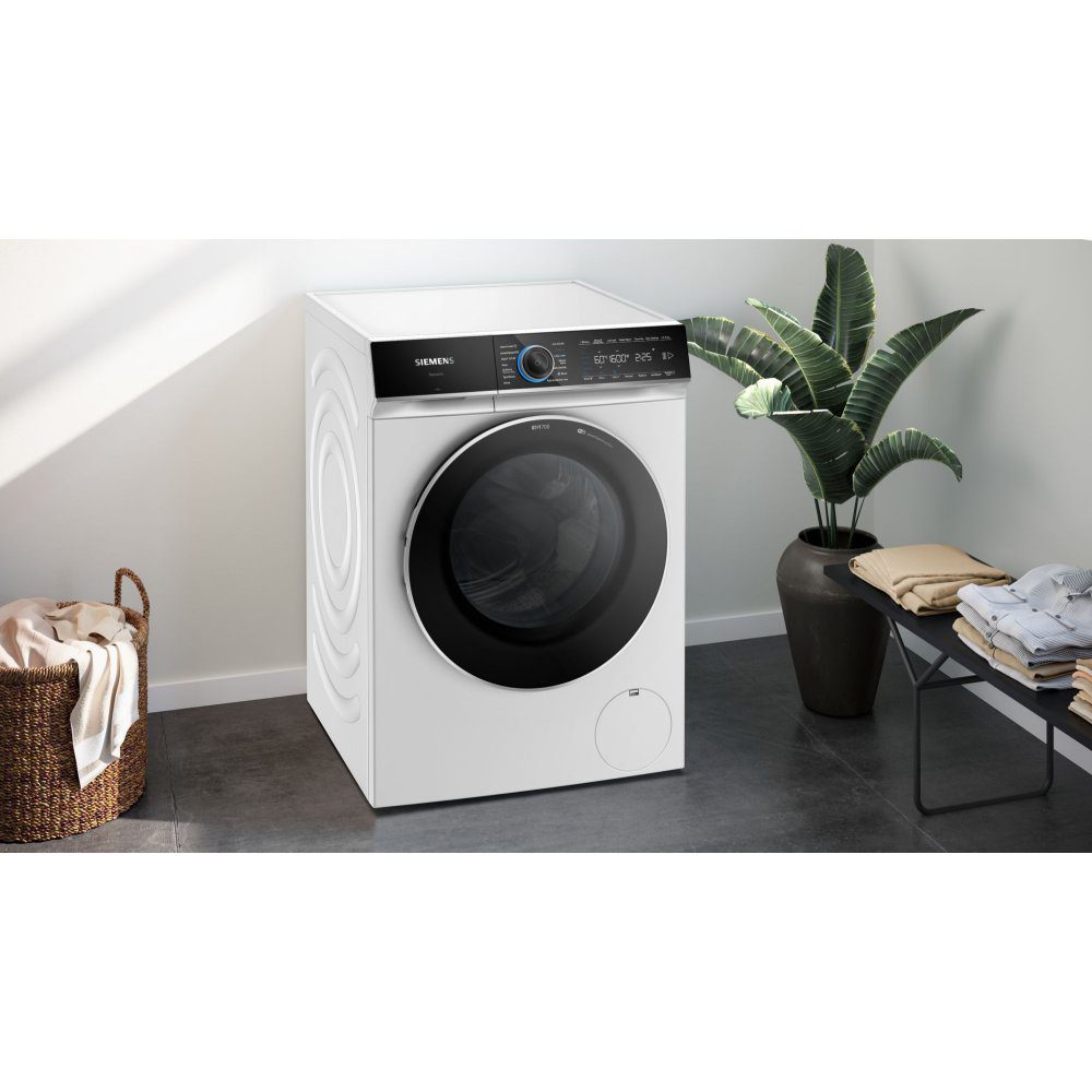 Siemens 10kg IQ-700 i-DOS Washing Machine 1600rpm WG56B2A2GB - White Siemens 10kg IQ-700 i-DOS Washing Machine 1600rpm WG56B2A2GB - White