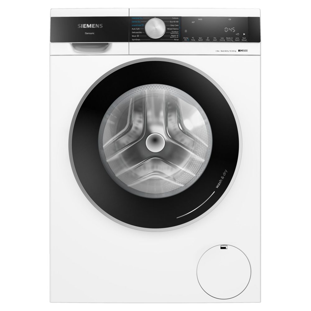Siemens  10.5kg/6kg IQ-500 i-DOS Washer Dryer WN54G1A1GB - White