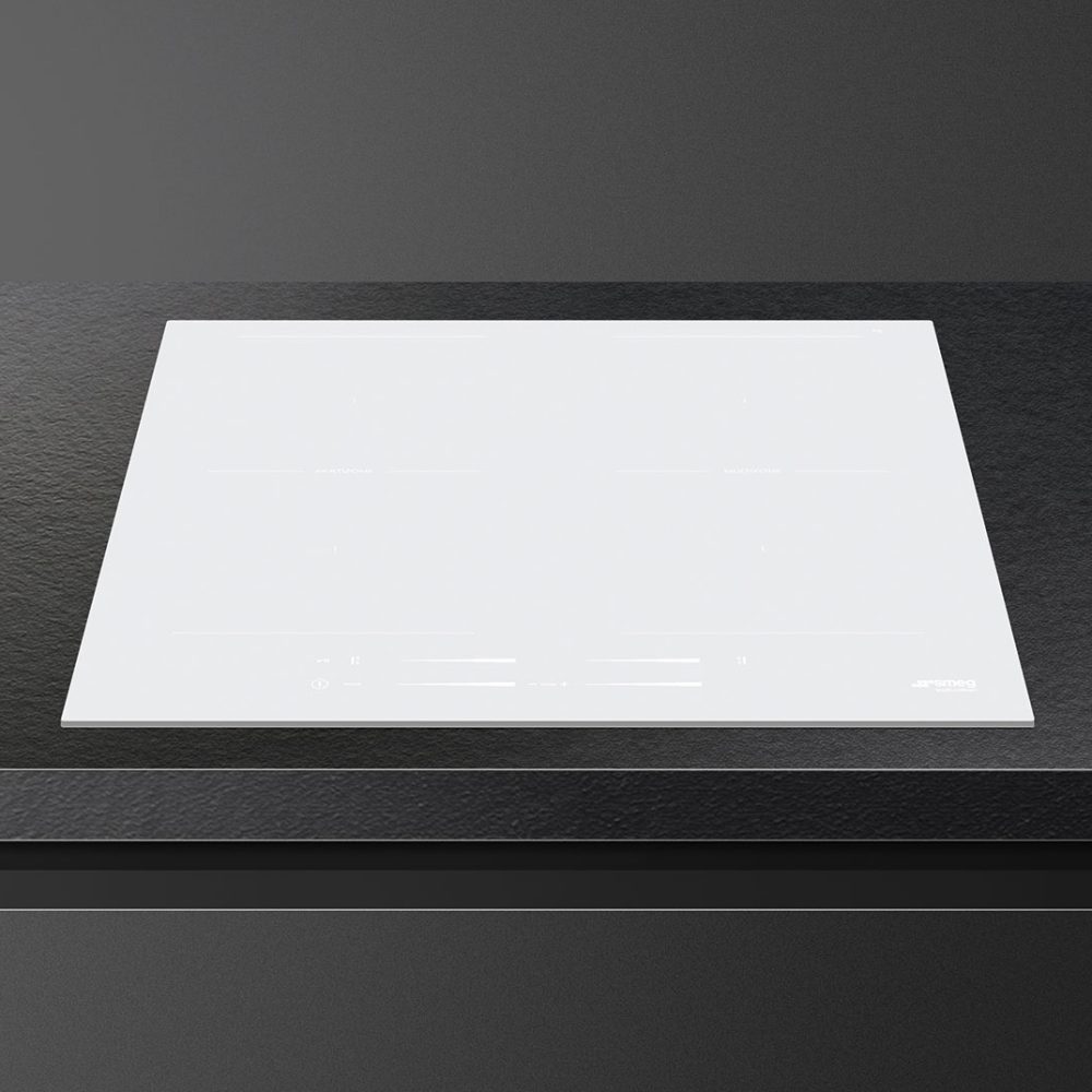 Smeg  60cm 4 Zone Multizone Induction Hob SI2M7643DW - White