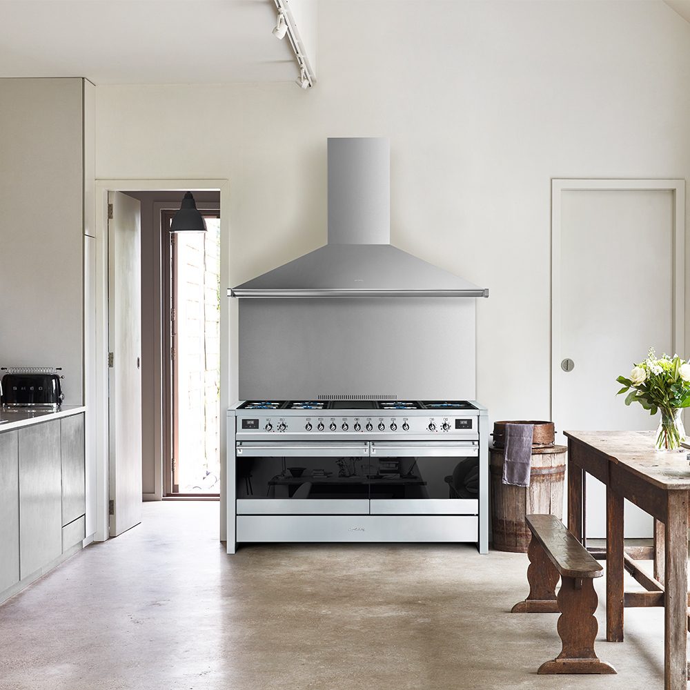Smeg 150cm "Opera" Dual Fuel Range Cooker A5-81 - Stainless Steel Smeg 150cm "Opera" Dual Fuel Range Cooker A5-81 - Stainless Steel