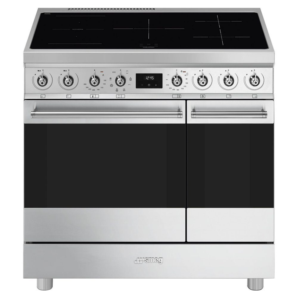 Smeg  90cm Classic Induction Range Cooker C92IMX2 - Stainless Steel