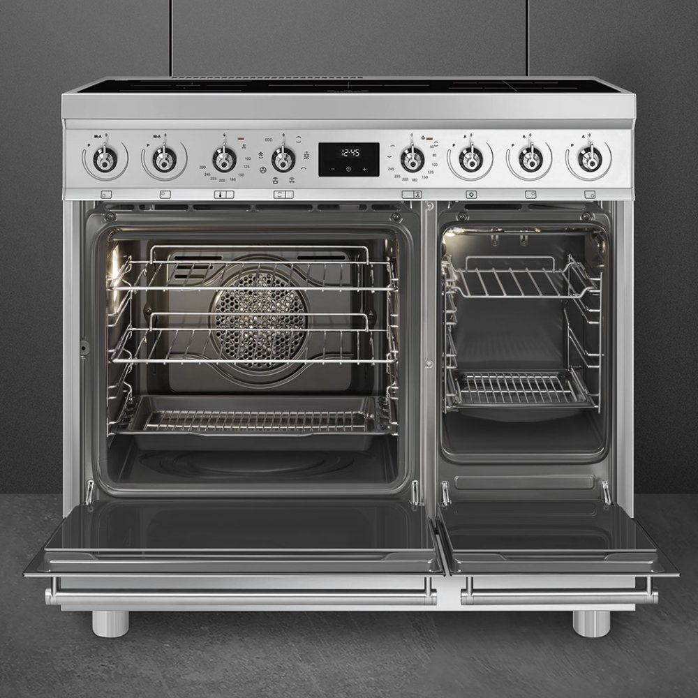 Smeg 90cm Classic Induction Range Cooker C92IMX2 - Stainless Steel Smeg 90cm Classic Induction Range Cooker C92IMX2 - Stainless Steel