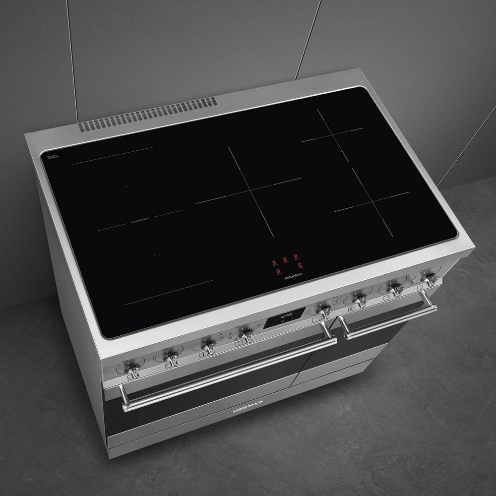 Smeg 90cm Classic Induction Range Cooker C92IMX2 - Stainless Steel Smeg 90cm Classic Induction Range Cooker C92IMX2 - Stainless Steel