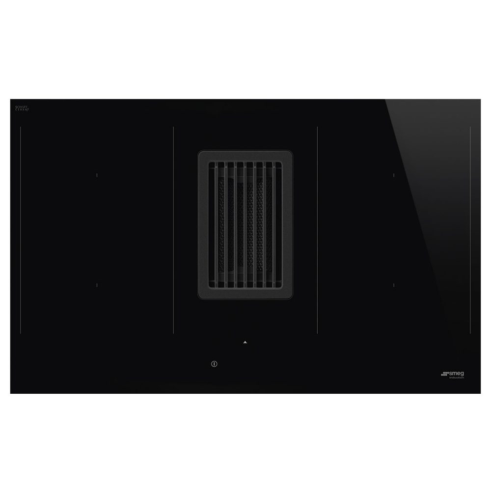Smeg  83cm Air Venting Induction Hob HOBD482D2 - Black