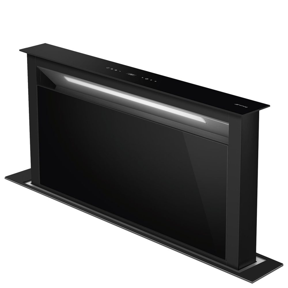 Smeg  88cm Downdraft Extractor KDD90CNE2 - Black