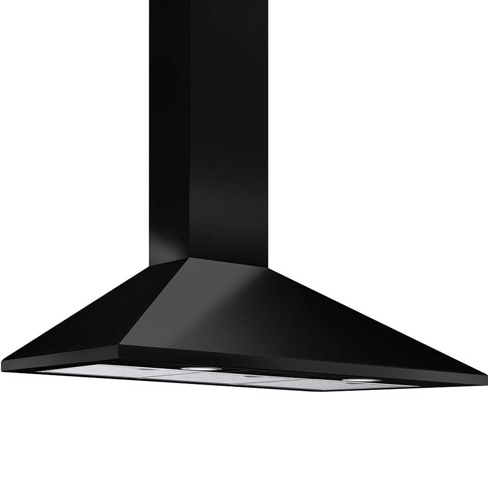 Smeg  90cm Chimney Hood KSED95NEE - Black