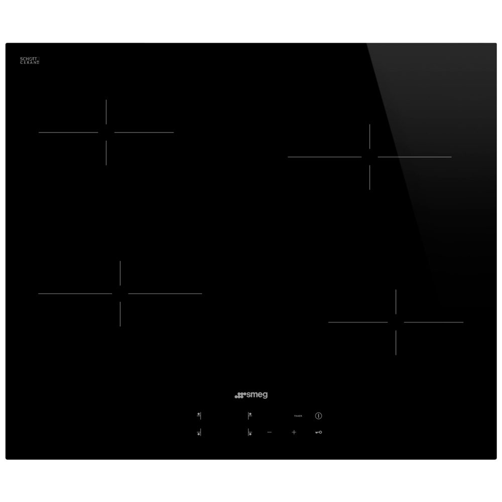Smeg  60cm Touch Control Ceramic Hob SE264TD1 - Black
