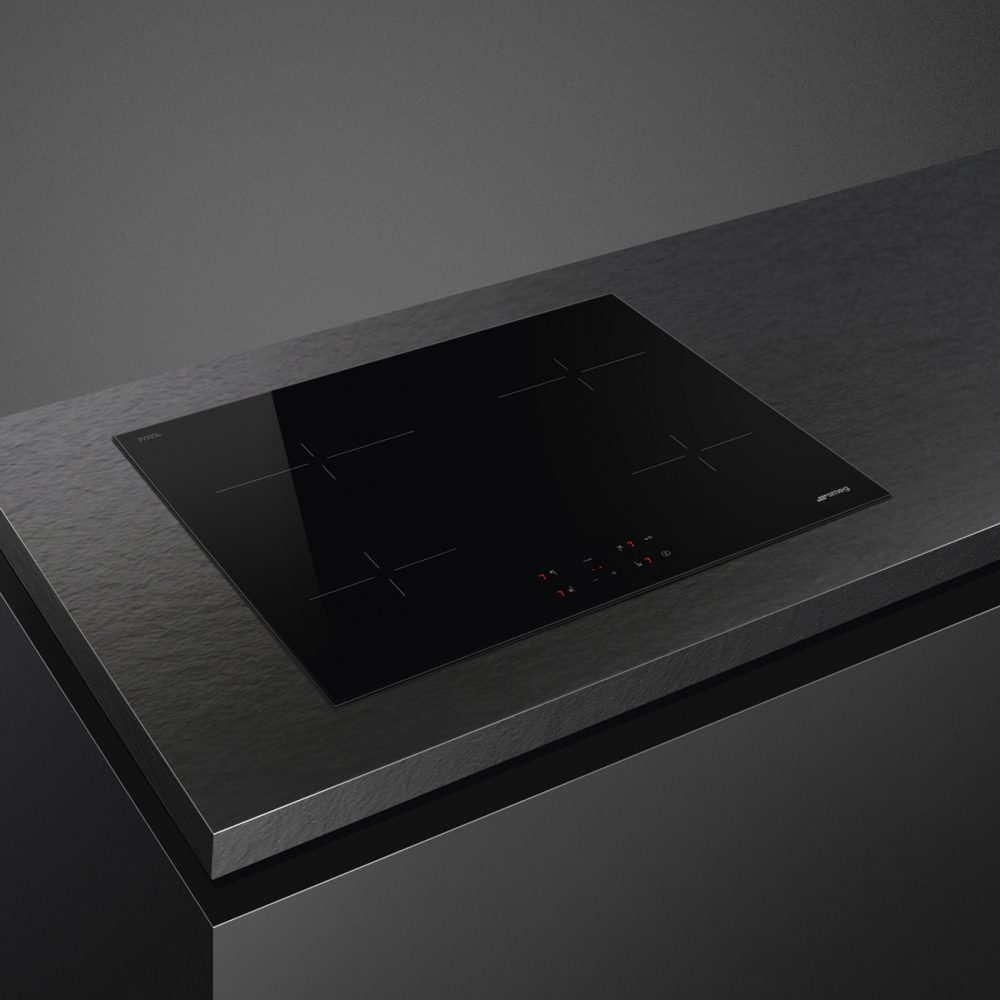 Smeg 60cm Touch Control Ceramic Hob SE264TD1 - Black Smeg 60cm Touch Control Ceramic Hob SE264TD1 - Black