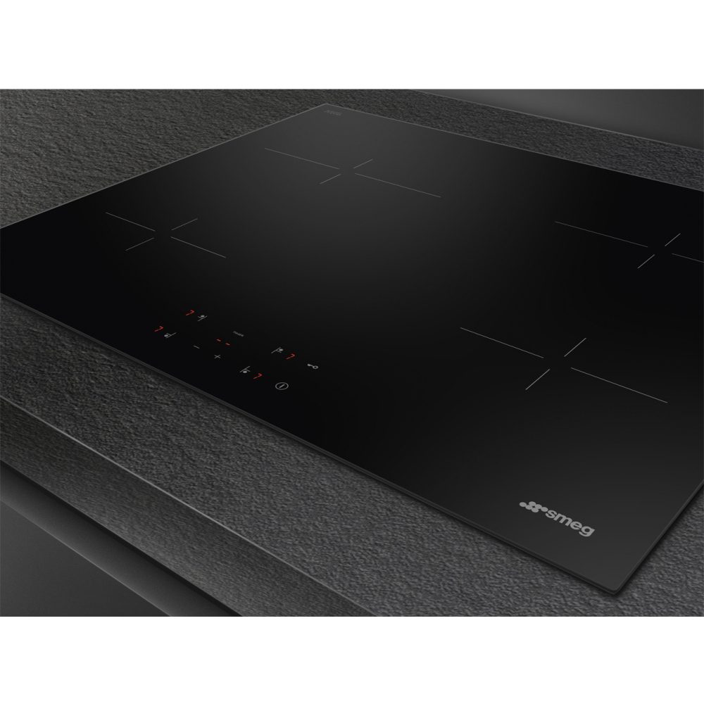 Smeg 60cm Touch Control Ceramic Hob SE264TD1 - Black Smeg 60cm Touch Control Ceramic Hob SE264TD1 - Black