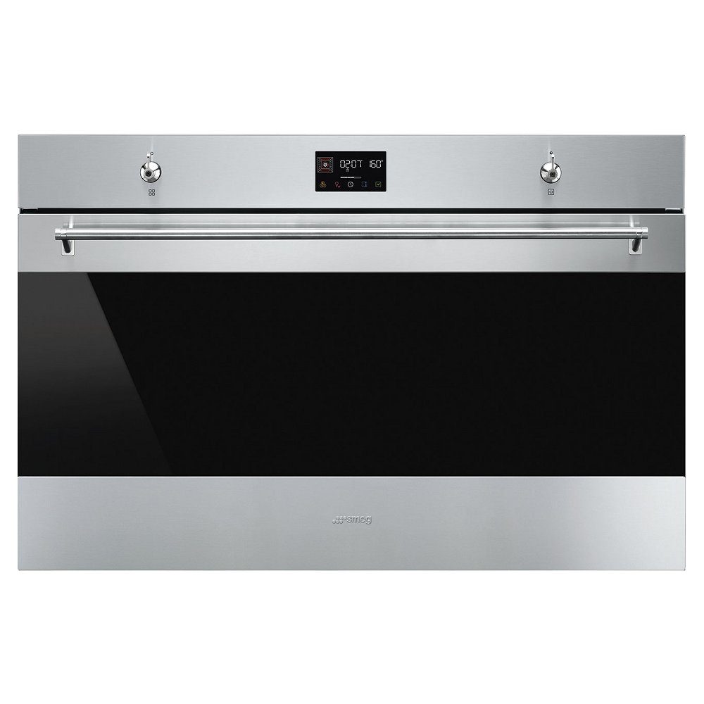 Smeg  90cm Classic Multifunction Single Oven SF9302TX - Stainless Steel