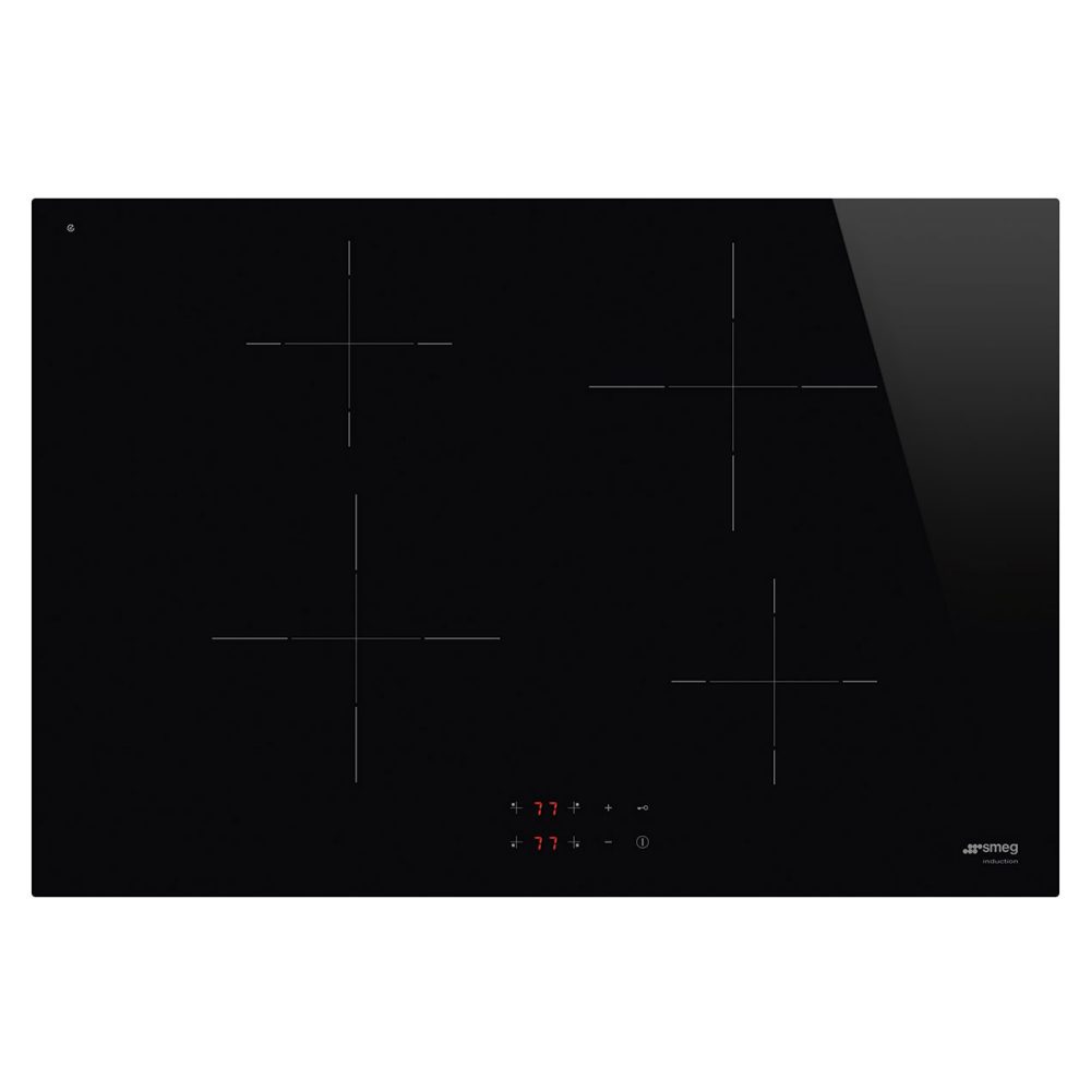 Smeg  75cm 4 Zone Induction Hob 13A supply SI2741DUK - Black