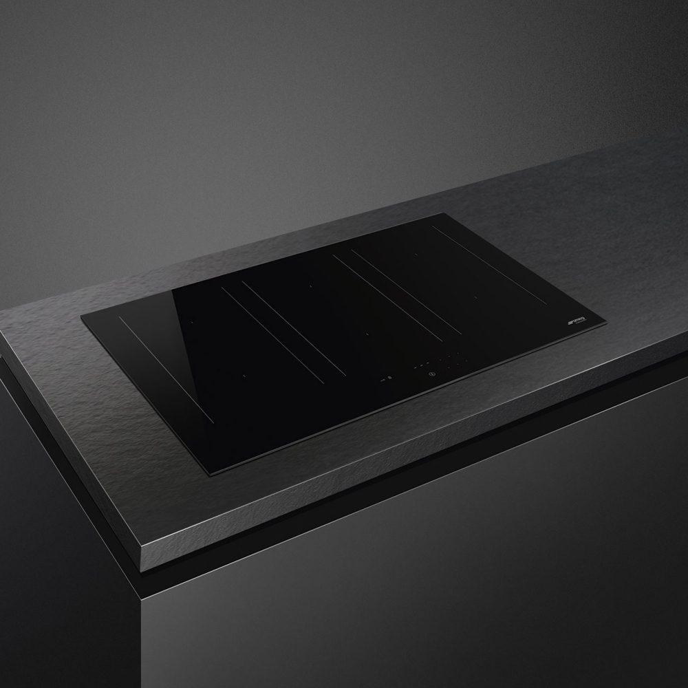 Smeg 80cm 6 Zone Multizone Induction Hob SIM3864D - Black Smeg 80cm 6 Zone Multizone Induction Hob SIM3864D - Black