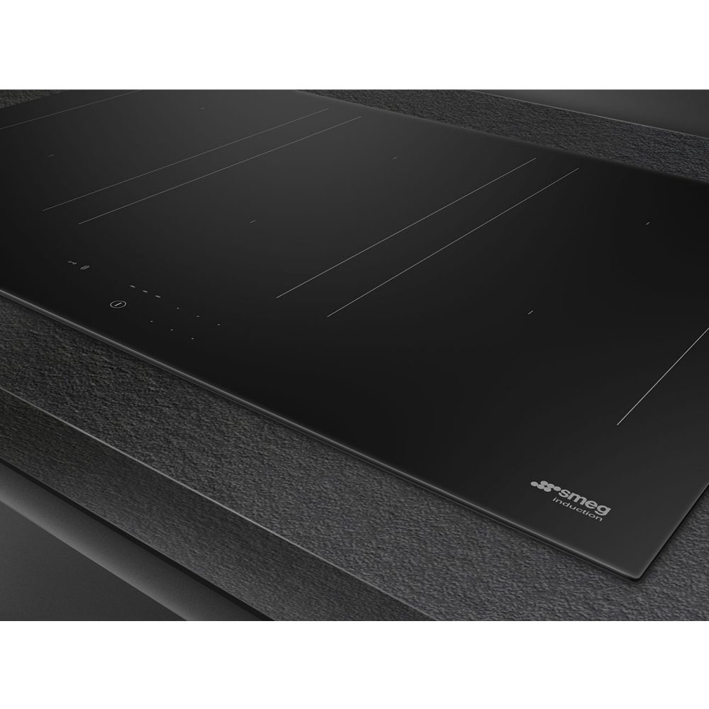 Smeg 80cm 6 Zone Multizone Induction Hob SIM3864D - Black Smeg 80cm 6 Zone Multizone Induction Hob SIM3864D - Black