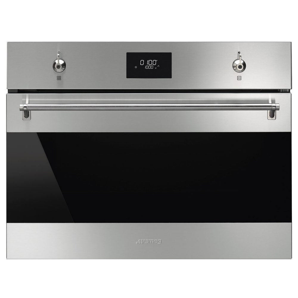 Smeg  Classic Combination Microwave Oven For Tall Housing SO4301M1X - Stainless Steel