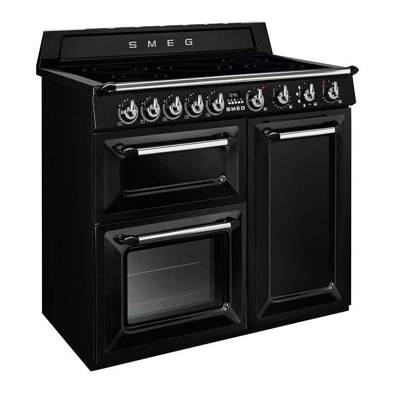 Smeg 100cm Victoria Induction Range Cooker TR103IBL2 - Black Smeg 100cm Victoria Induction Range Cooker TR103IBL2 - Black