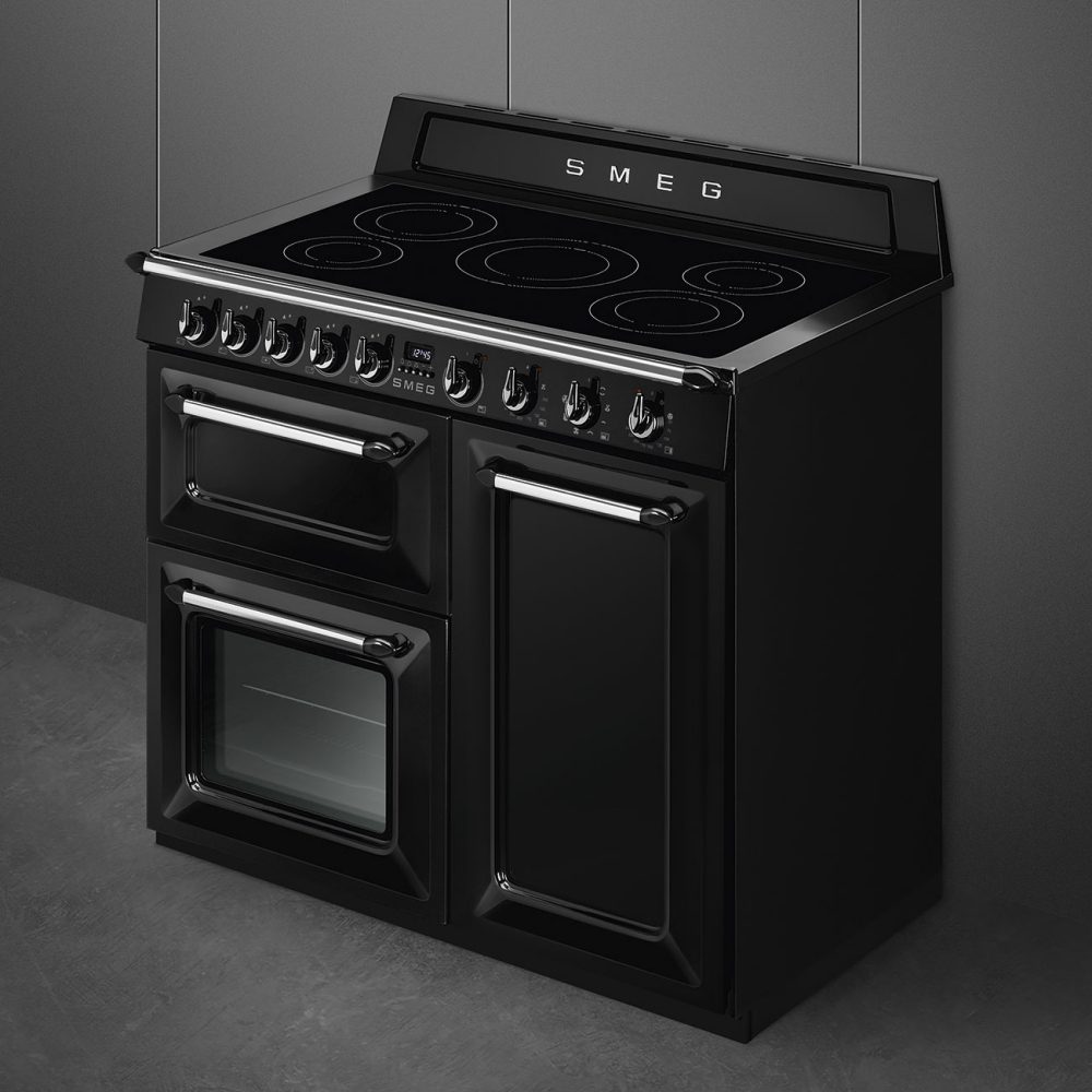 Smeg 100cm Victoria Induction Range Cooker TR103IBL2 - Black Smeg 100cm Victoria Induction Range Cooker TR103IBL2 - Black