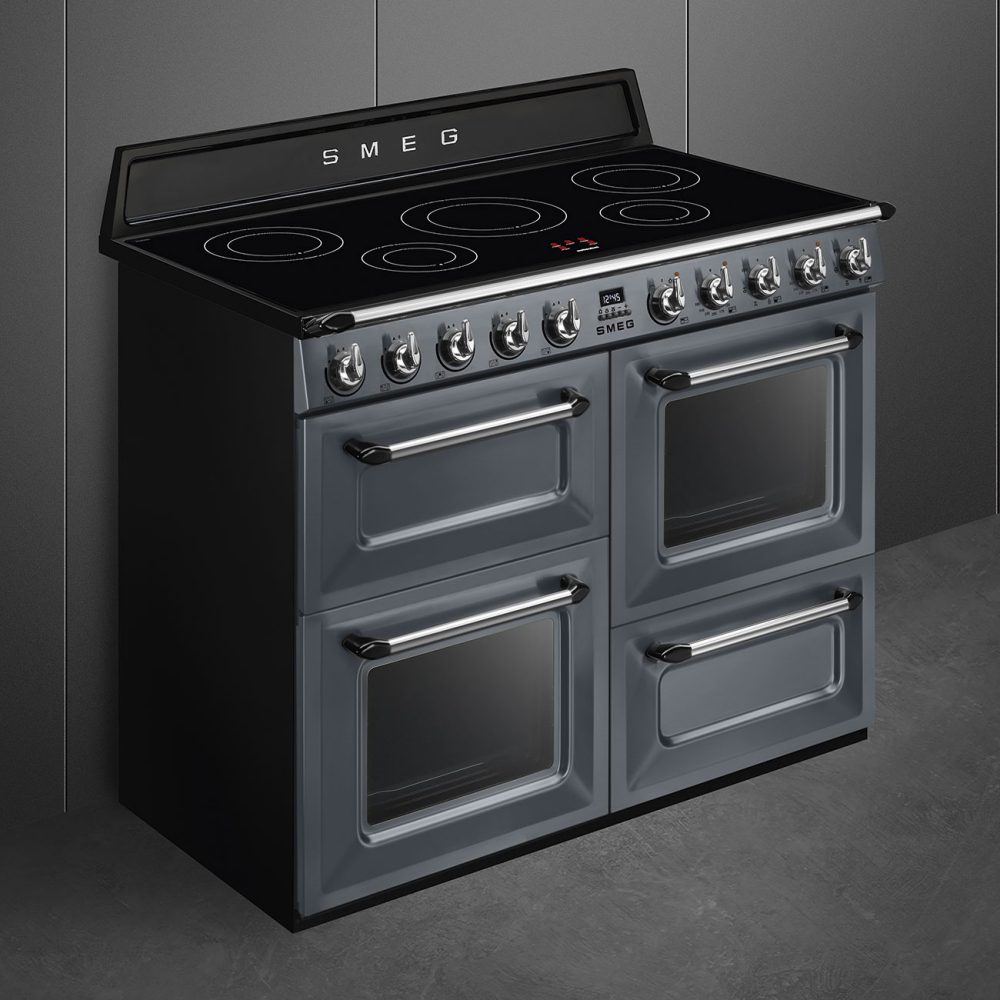 Smeg 110cm Victoria Induction Range Cooker TR4110IGR2 - Slate Smeg 110cm Victoria Induction Range Cooker TR4110IGR2 - Slate