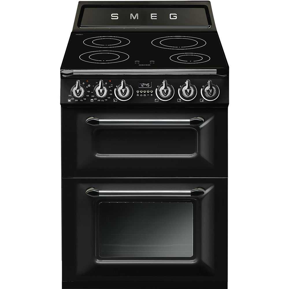 Smeg  60cm Victoria Freestanding Induction Cooker TR62IBL2 - Black