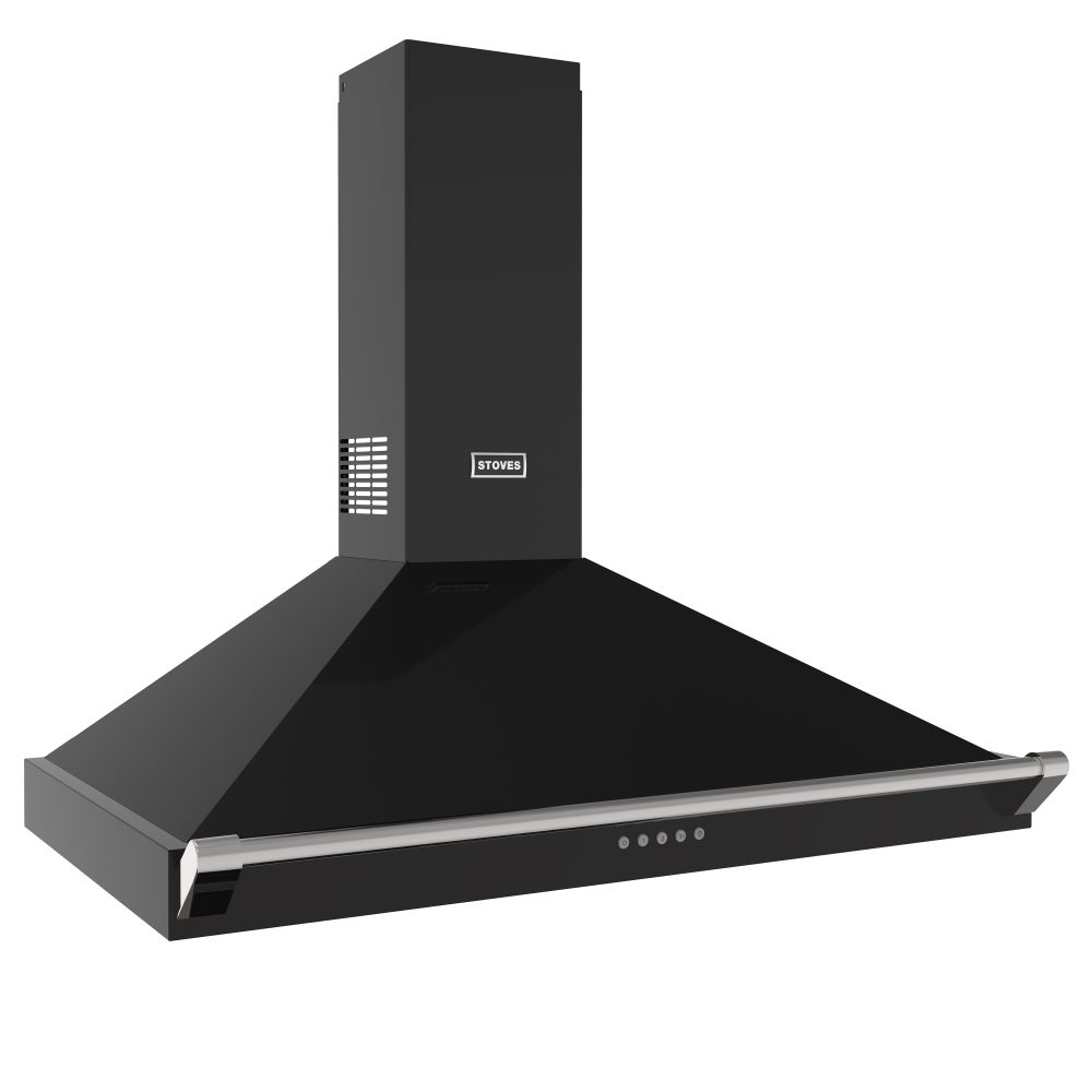 Stoves Richmond 110PYR Chimney Hood 444411660 - BLACK Stoves Richmond 110PYR Chimney Hood 444411660 - BLACK