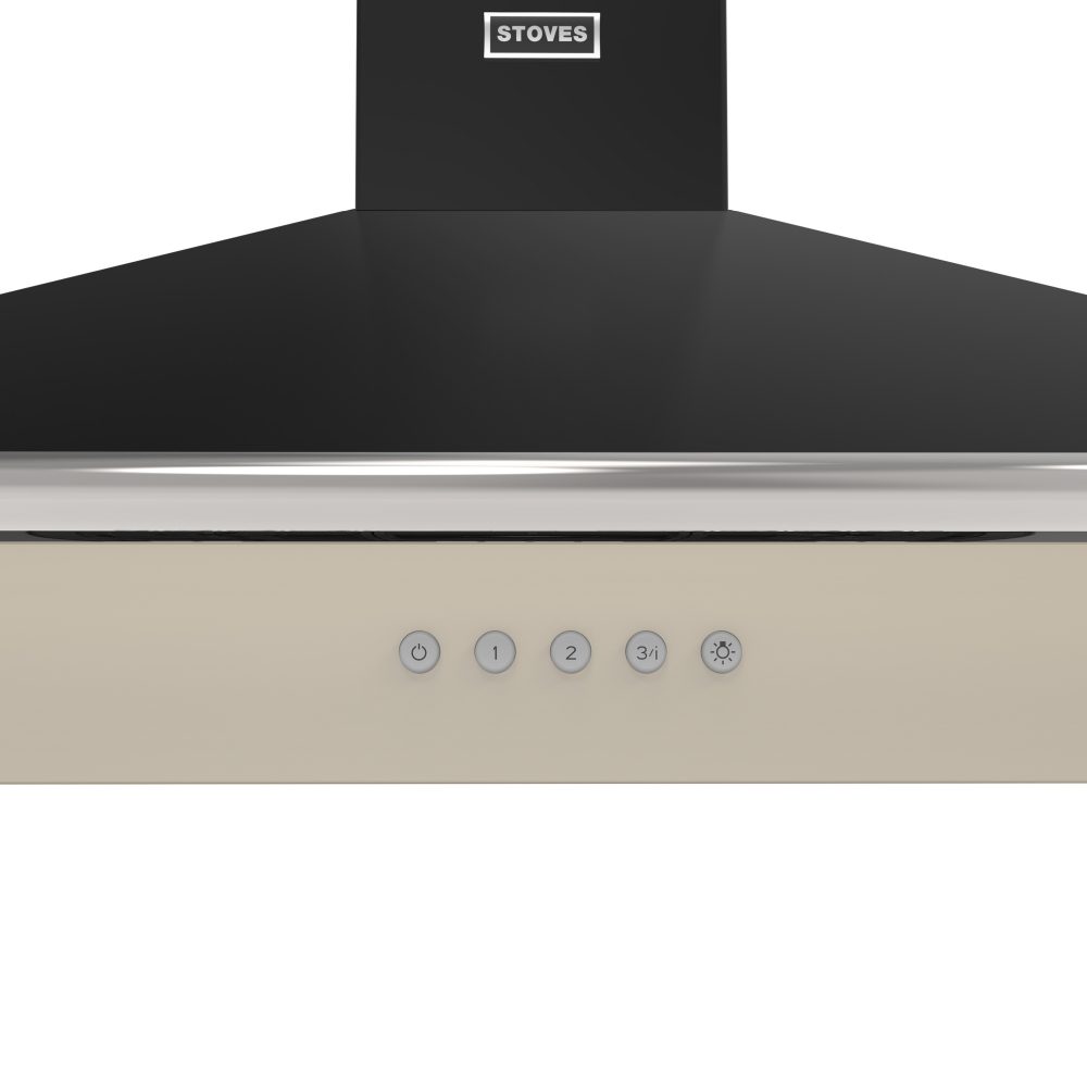 Stoves Richmond 90PYR Chimney Hood 444411657 - Cream Stoves Richmond 90PYR Chimney Hood 444411657 - Cream
