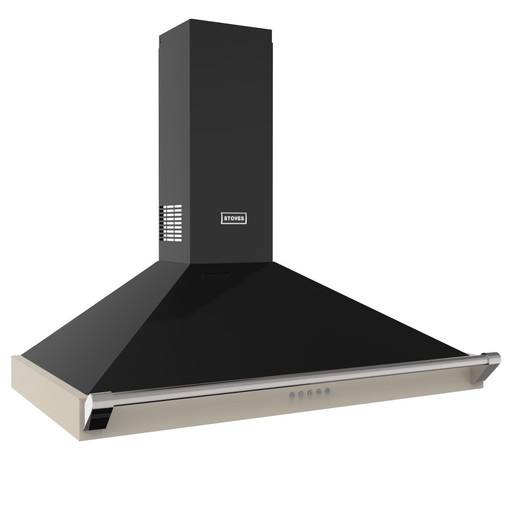 Stoves Richmond 90PYR Chimney Hood 444411657 - Cream Stoves Richmond 90PYR Chimney Hood 444411657 - Cream