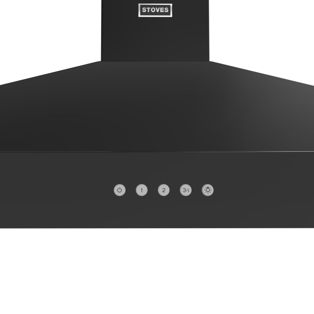 Stoves Sterling 110PYR Chimney Hood 444411654 - Black Stoves Sterling 110PYR Chimney Hood 444411654 - Black
