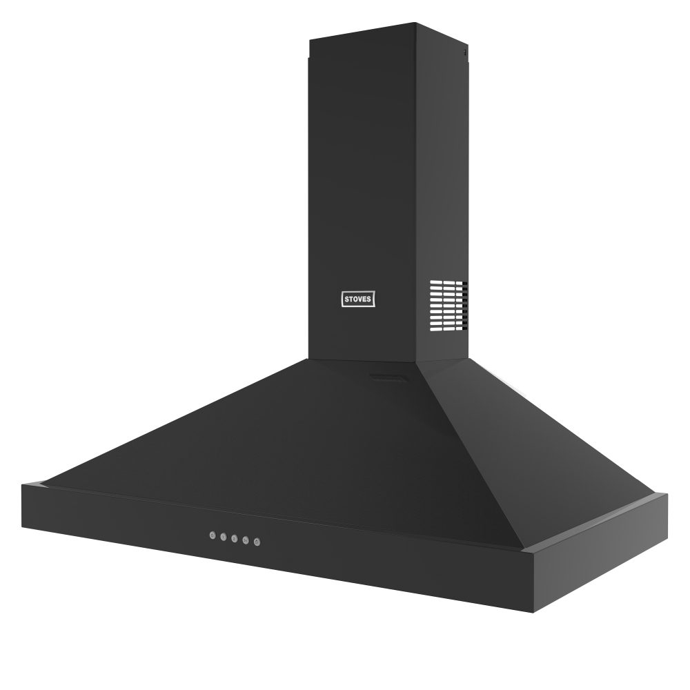 Stoves Sterling 90PYR Chimney Hood 444411650 - BLACK Stoves Sterling 90PYR Chimney Hood 444411650 - BLACK