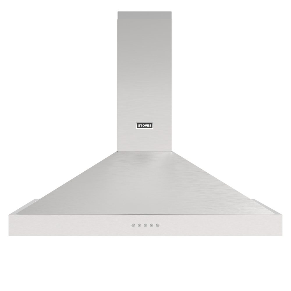Stoves Sterling 110PYR Chimney Hood 444411655 - Stainless Steel