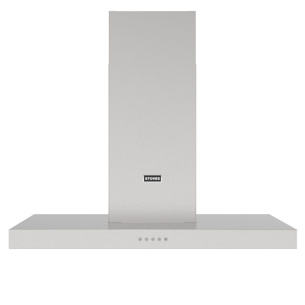 Stoves Sterling 90T Chimney Hood 444411645 - Stainless Steel