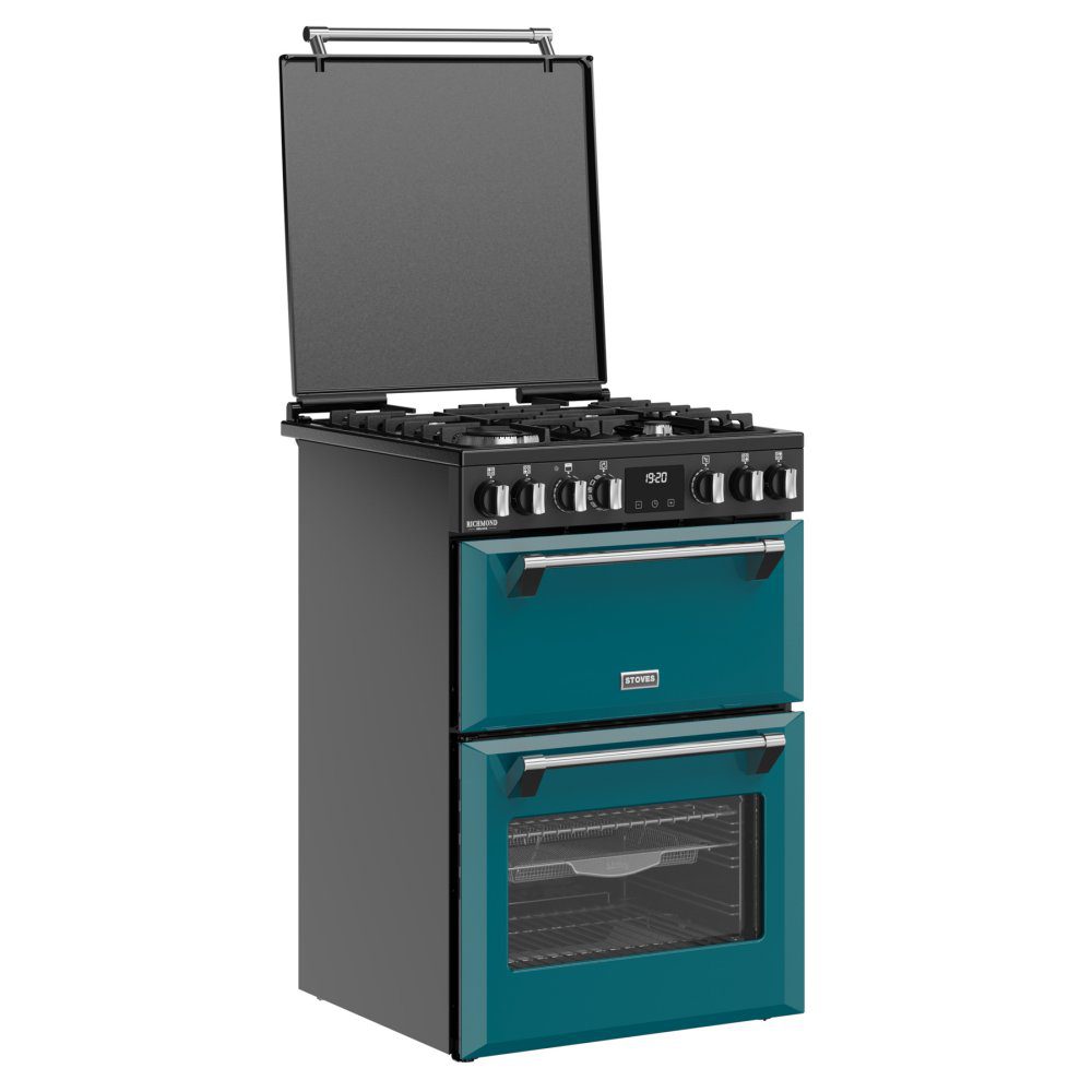 Stoves Richmond Deluxe 60DF Dual Fuel Mini Range Cooker 444411996 - DEEP MARINE Stoves Richmond Deluxe 60DF Dual Fuel Mini Range Cooker 444411996 - DEEP MARINE