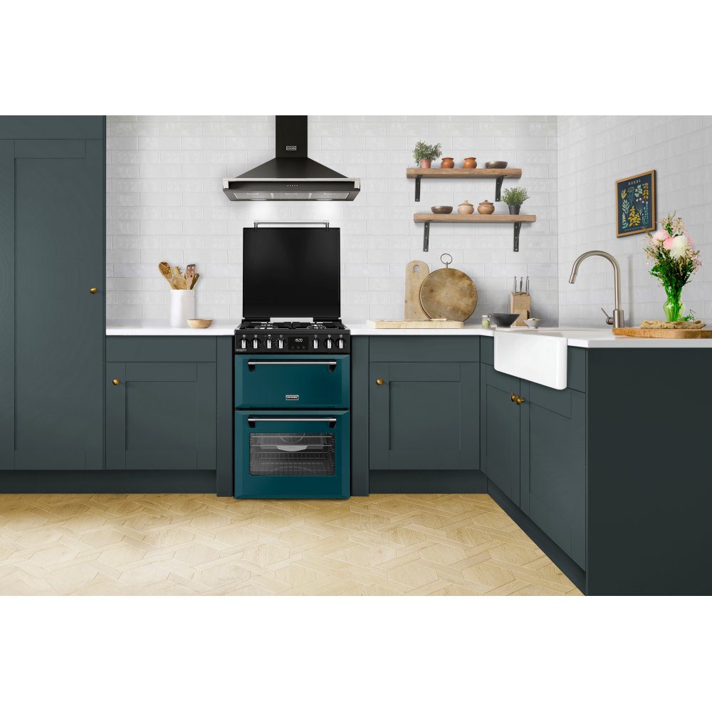 Stoves Richmond Deluxe 60DF Dual Fuel Mini Range Cooker 444411996 - DEEP MARINE Stoves Richmond Deluxe 60DF Dual Fuel Mini Range Cooker 444411996 - DEEP MARINE