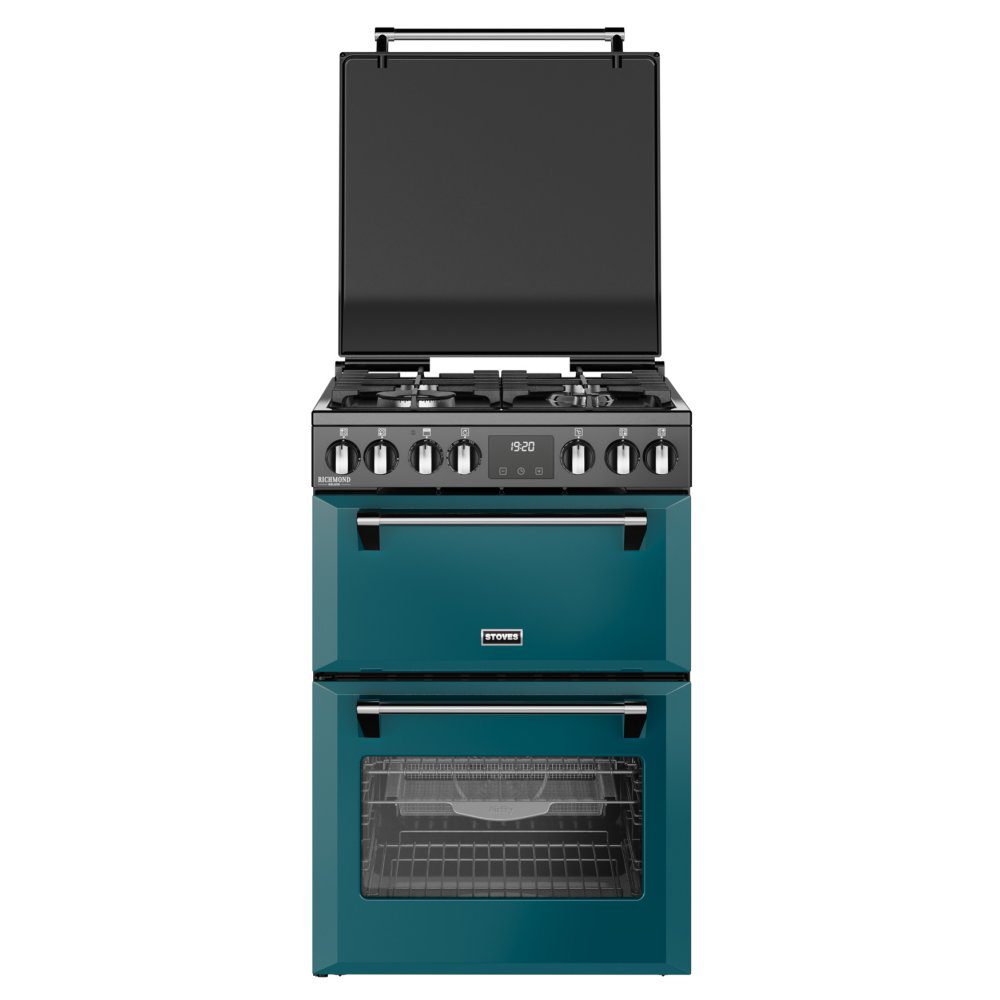 Stoves Richmond Deluxe 60DF Dual Fuel Mini Range Cooker 444411996 - DEEP MARINE Stoves Richmond Deluxe 60DF Dual Fuel Mini Range Cooker 444411996 - DEEP MARINE